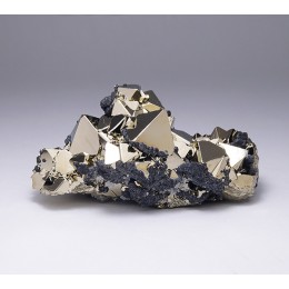 Pyrite and Sphalerite Huanzala, Peru M05024